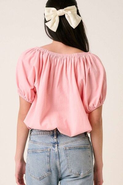 A Vintage Style Blouse with Delicate Timeless Details