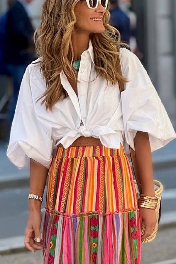 Vintage Inspired Shirt with a Contemporary Edge