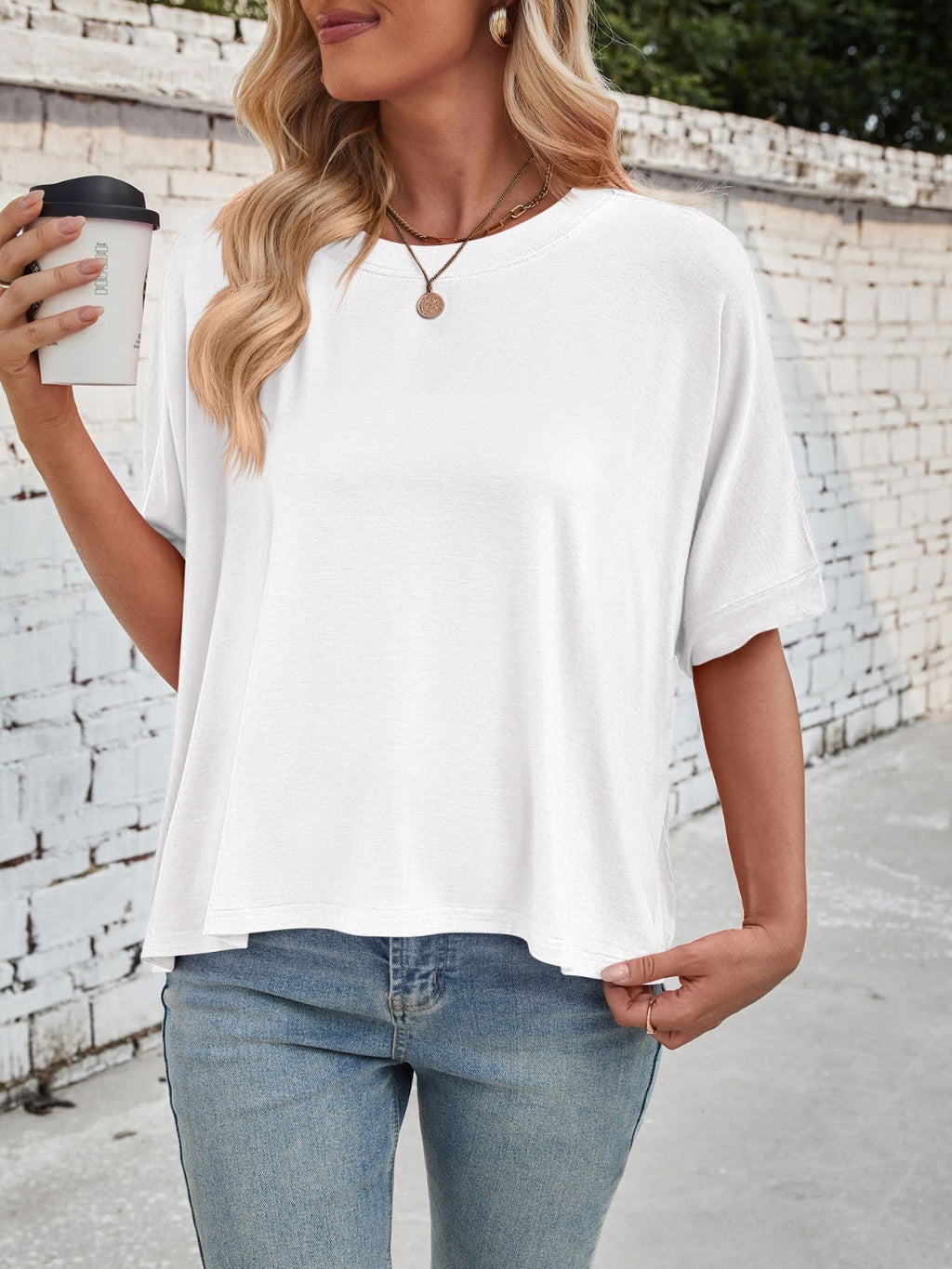 Beautifully Crafted T-Shirt in a Classic Style