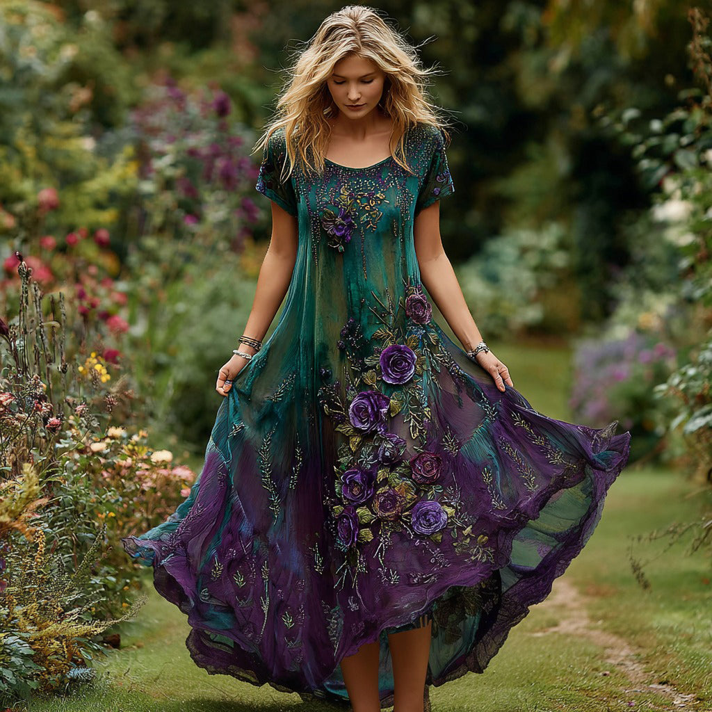 Purple green