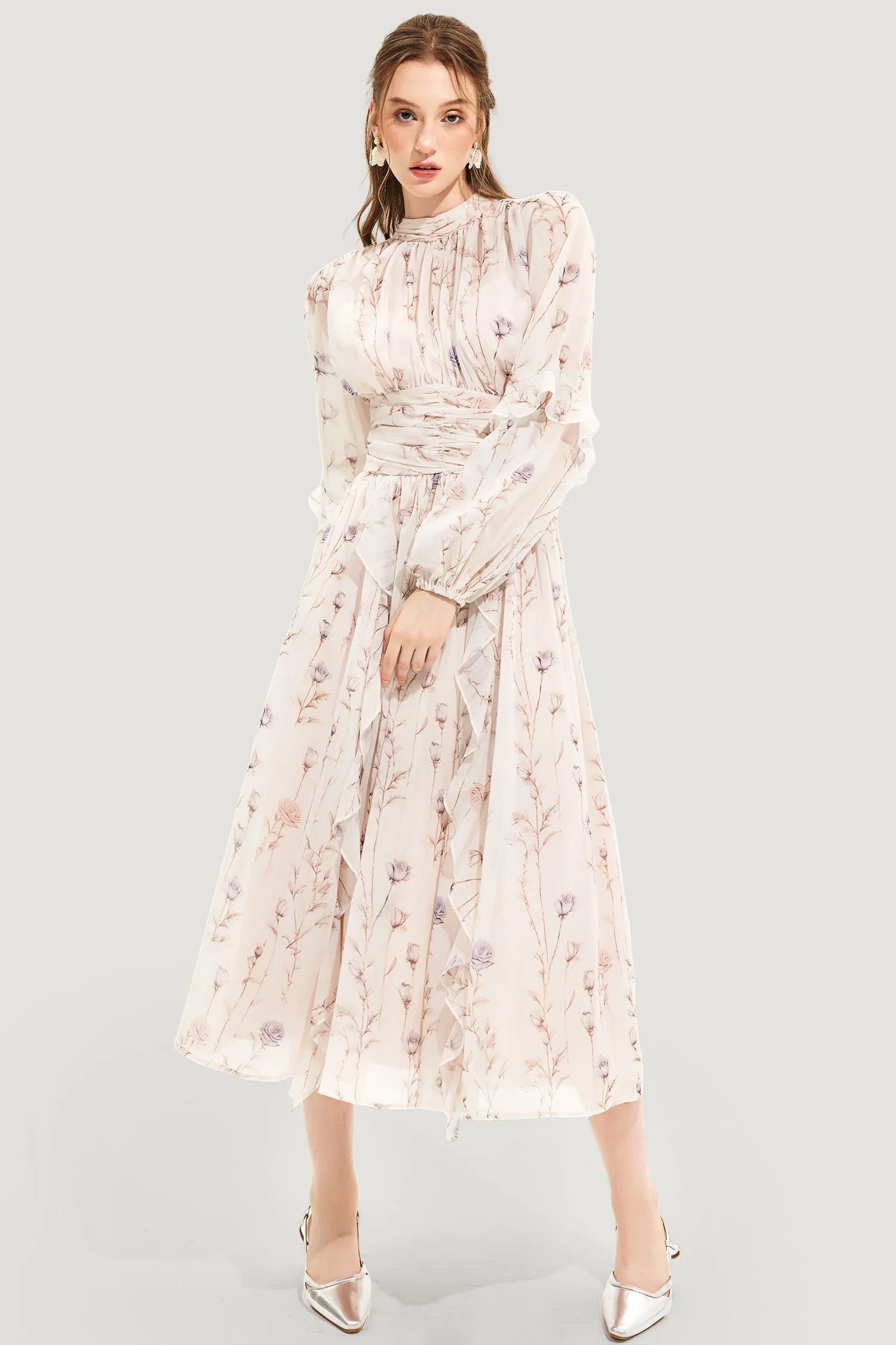 Classic Vintage Dress with a Flattering Fit