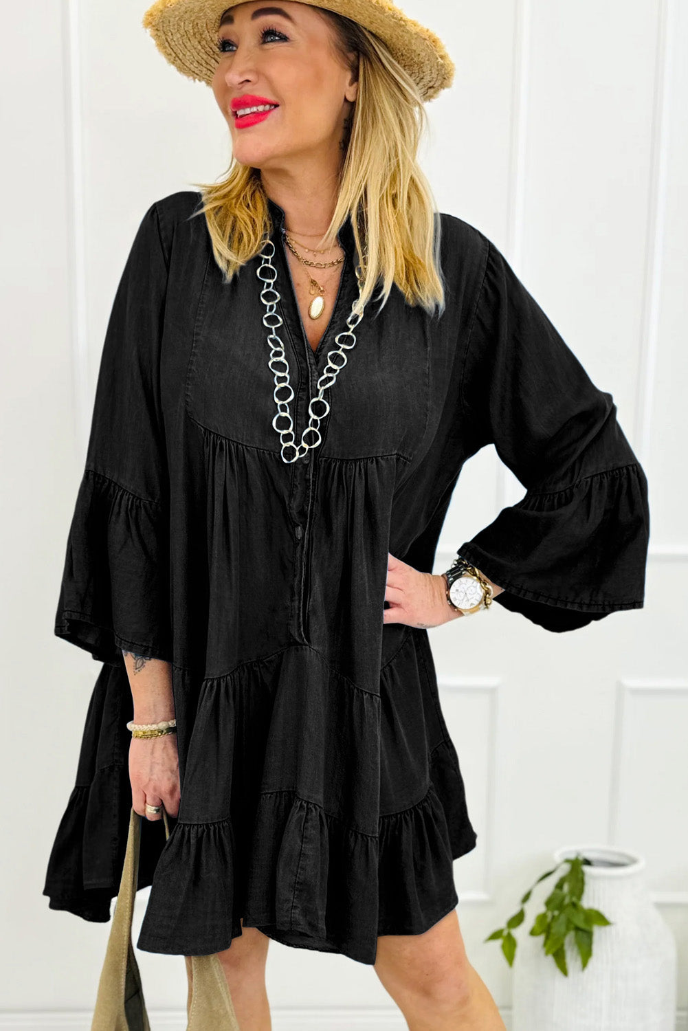 Elegantly Styled Dress for Everyday Wear