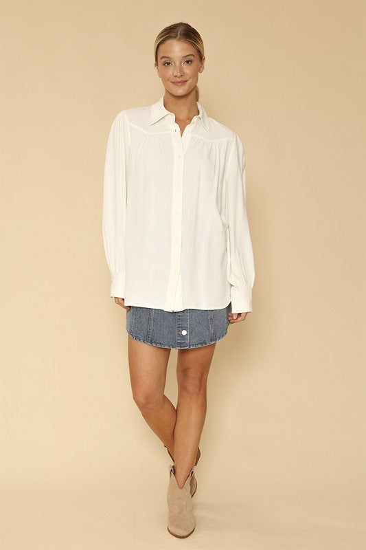 Vintage Inspired Blouse with a Contemporary Edge