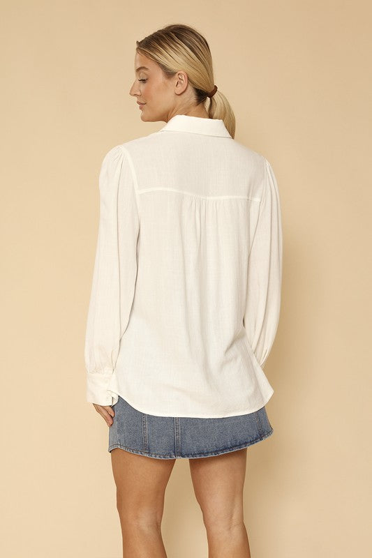 Vintage Inspired Blouse with a Contemporary Edge