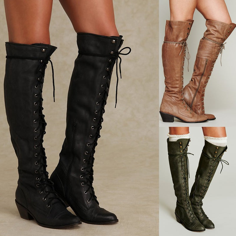 Vintage Inspired Orthopedic Boots