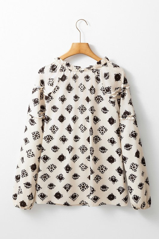 Gracefully Styled Blouse for Any Occasion