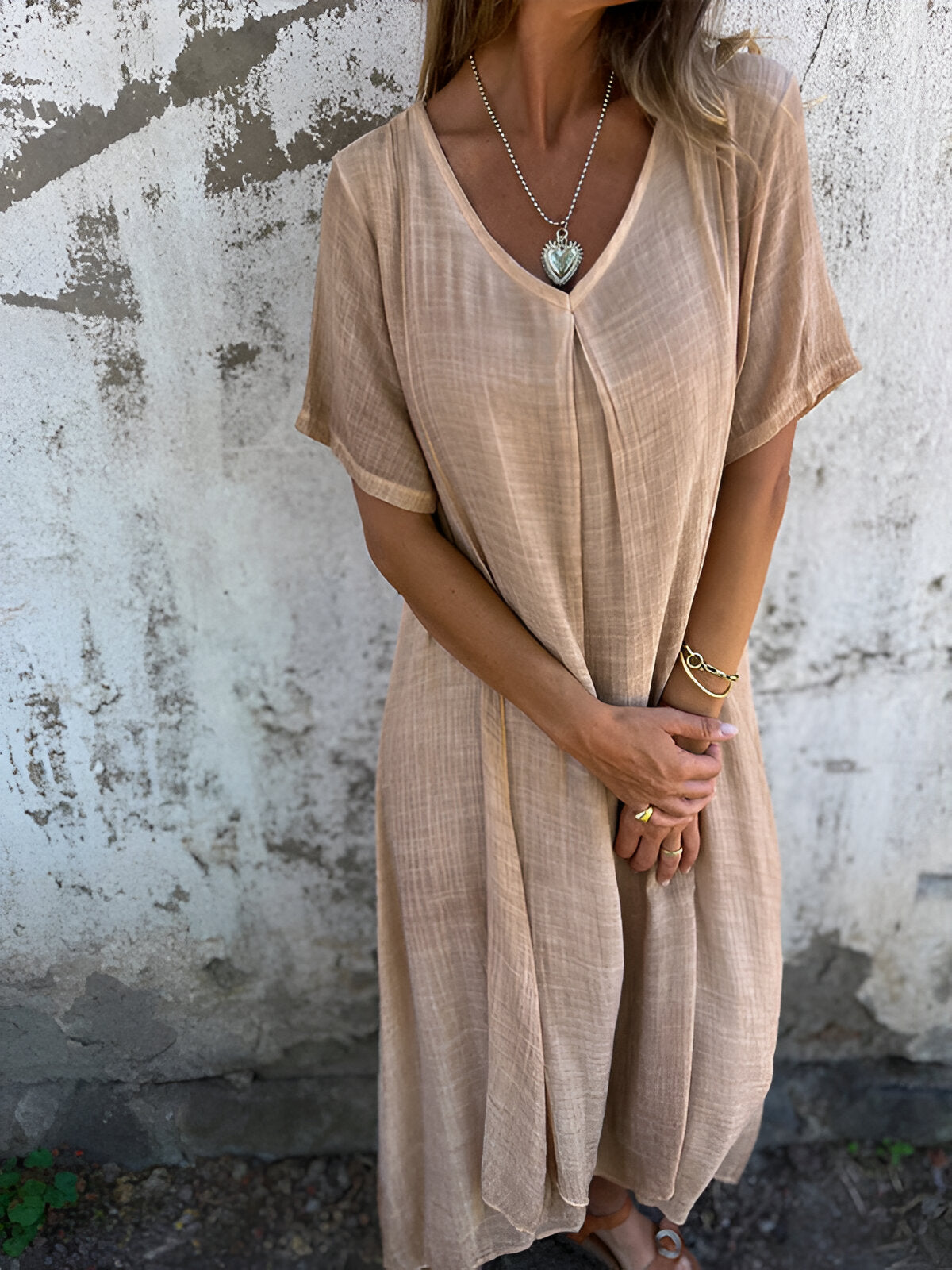 A Vintage Style Dress with Delicate Timeless Details