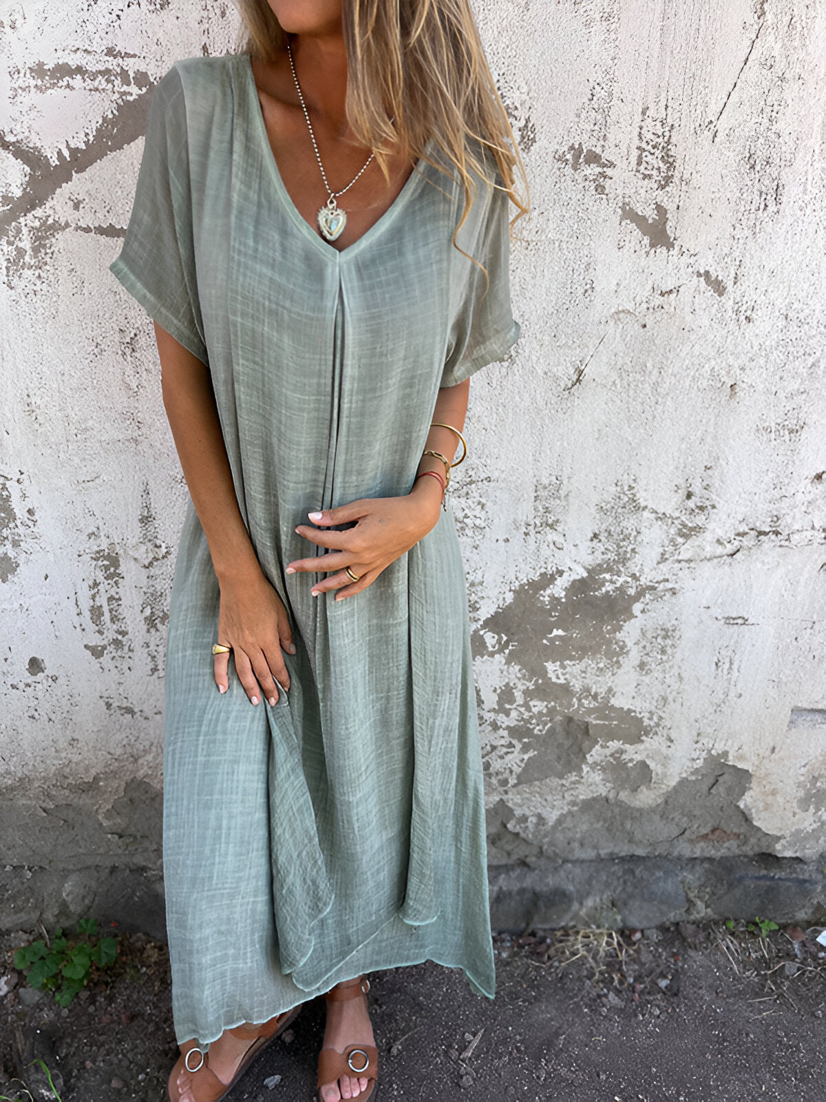 A Vintage Style Dress with Delicate Timeless Details