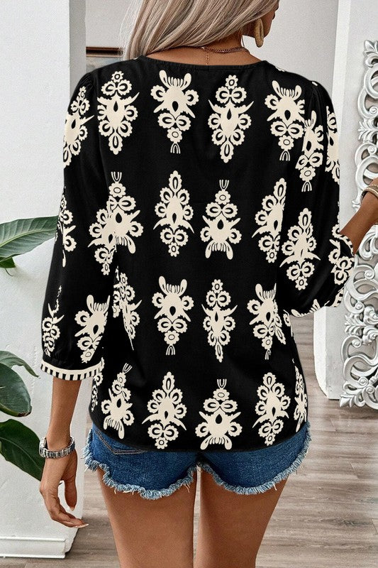 Beautifully Balanced Blouse with Timeless Character