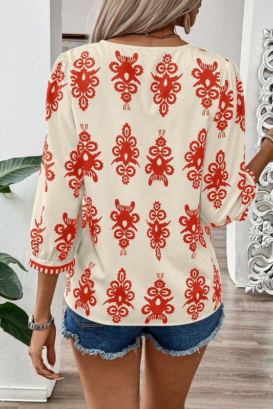 Beautifully Balanced Blouse with Timeless Character