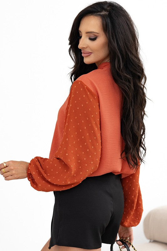 Gracefully Styled Blouse for Any Occasion