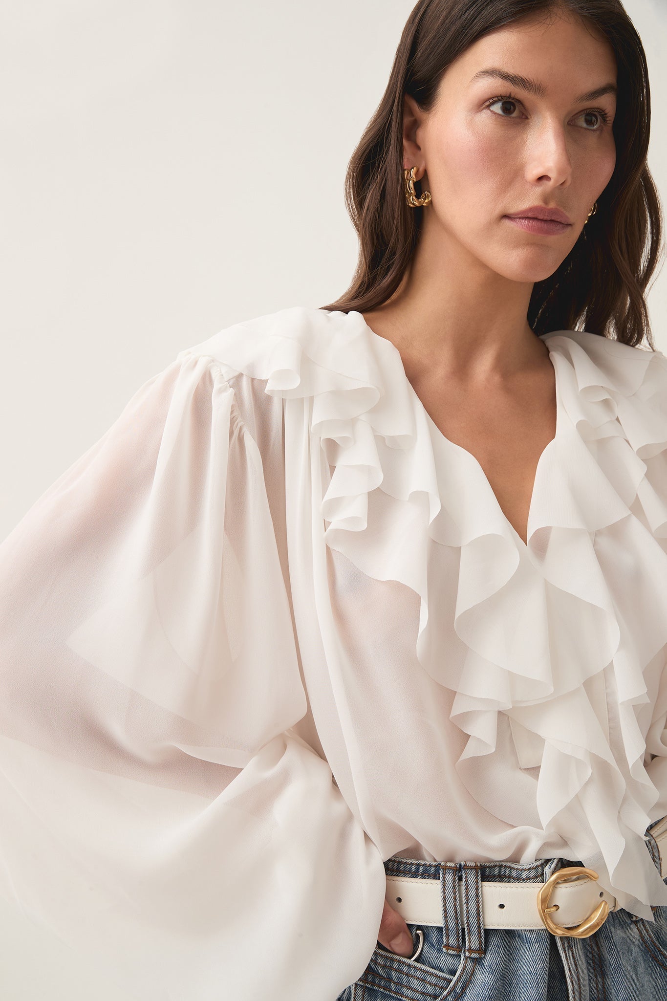 A Vintage Style Blouse with Delicate Timeless Details