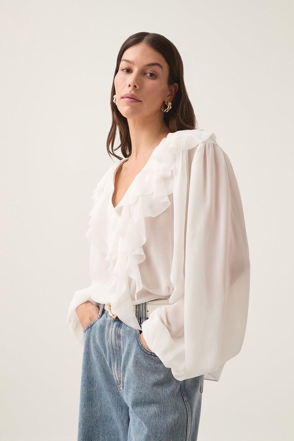 A Vintage Style Blouse with Delicate Timeless Details