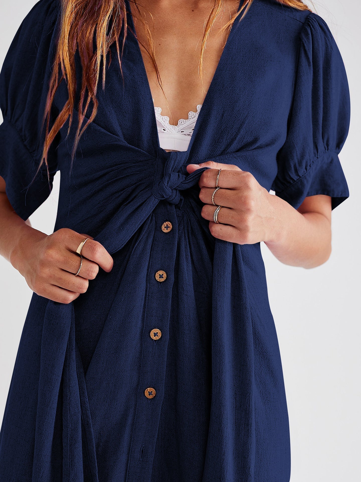 A Vintage Style Dress with Delicate Timeless Details