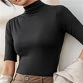 Aurora® | Seamless turtleneck sweater Esther