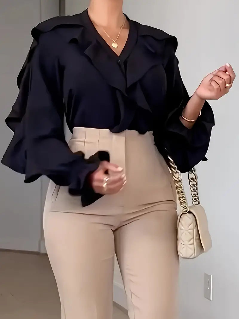 Vintage Inspired Blouse with a Contemporary Edge