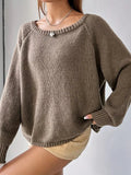 Oriana® | Off-the-shoulder knit sweater