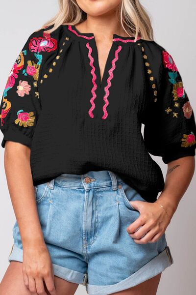Vintage Inspired Blouse with a Contemporary Edge