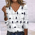 Madeleine® | Creative printed cat sweater