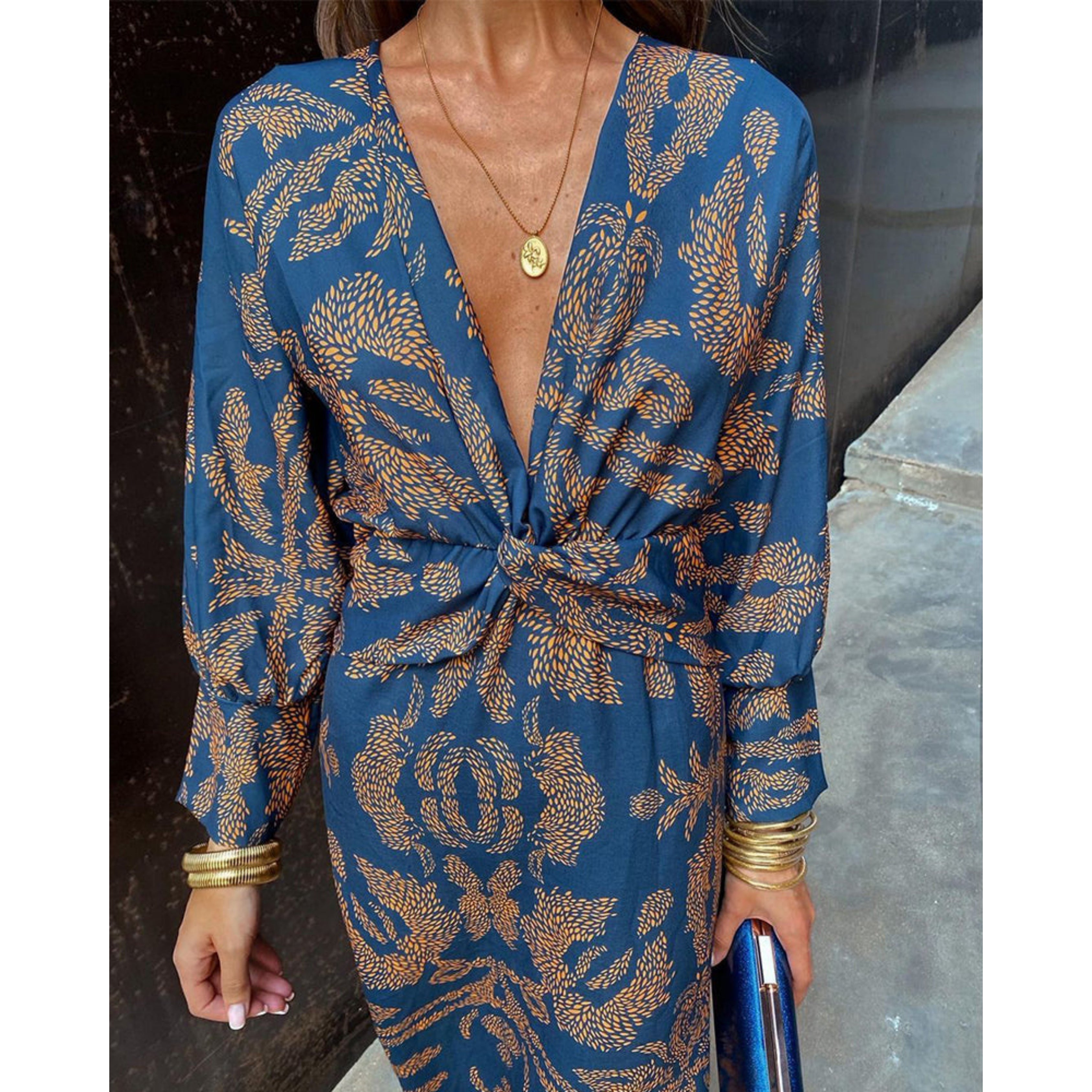 Elegantly Styled Dress for Everyday Wear