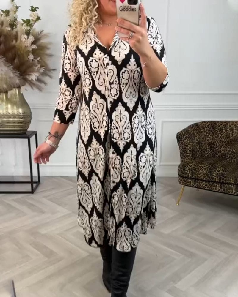 Elegantly Styled Dress for Everyday Wear