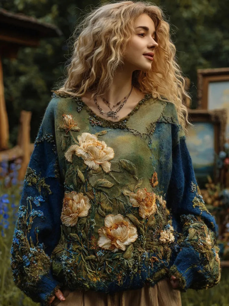 Timeless Vintage Style Sweater