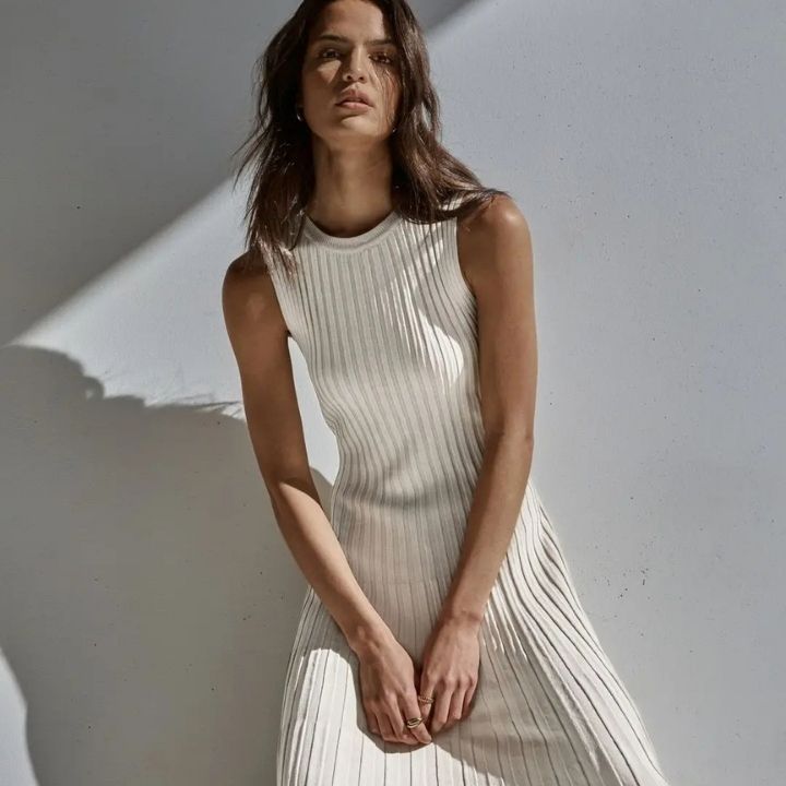 A Vintage Style Dress with Delicate Timeless Details