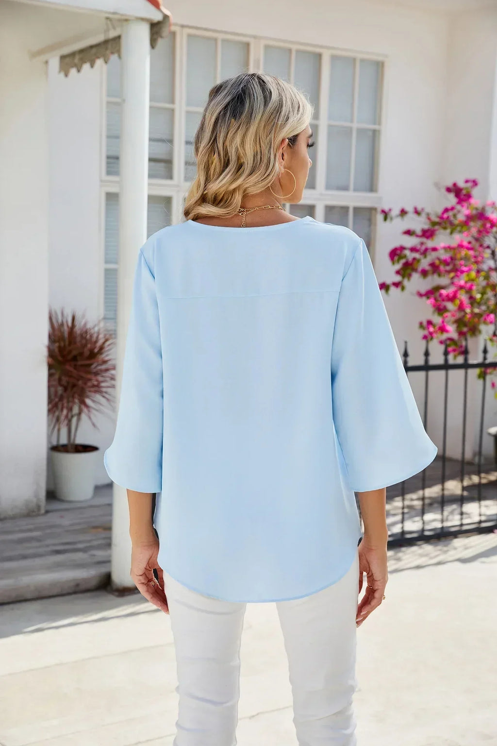 A Vintage Style Blouse with Delicate Timeless Details
