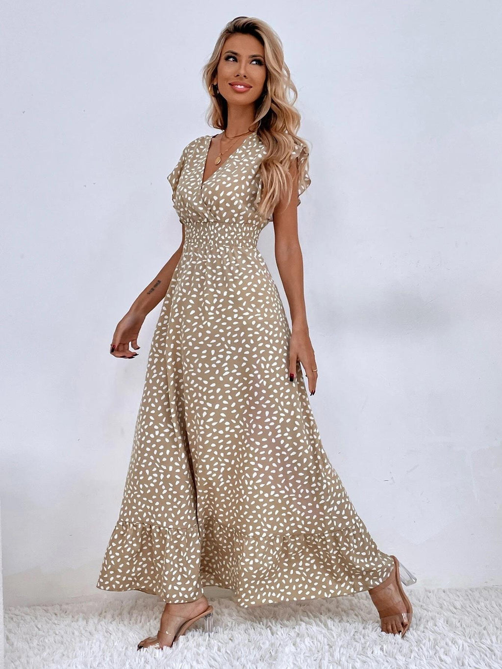 A Vintage Style Dress with Delicate Timeless Details