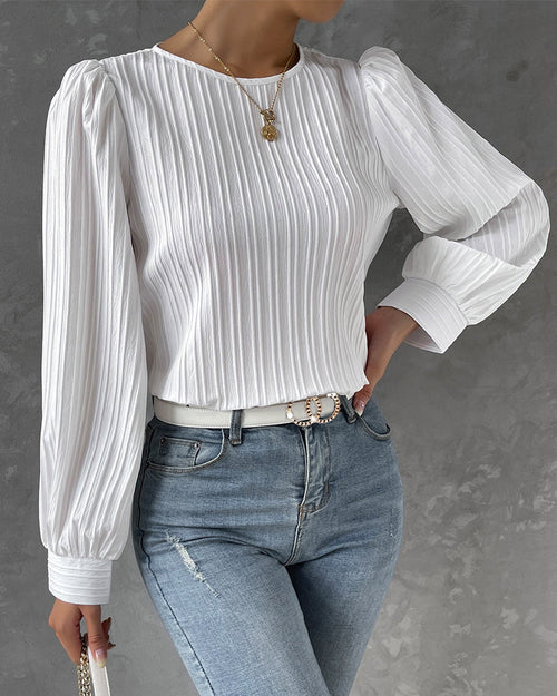 A Vintage Style Blouse with Delicate Timeless Details