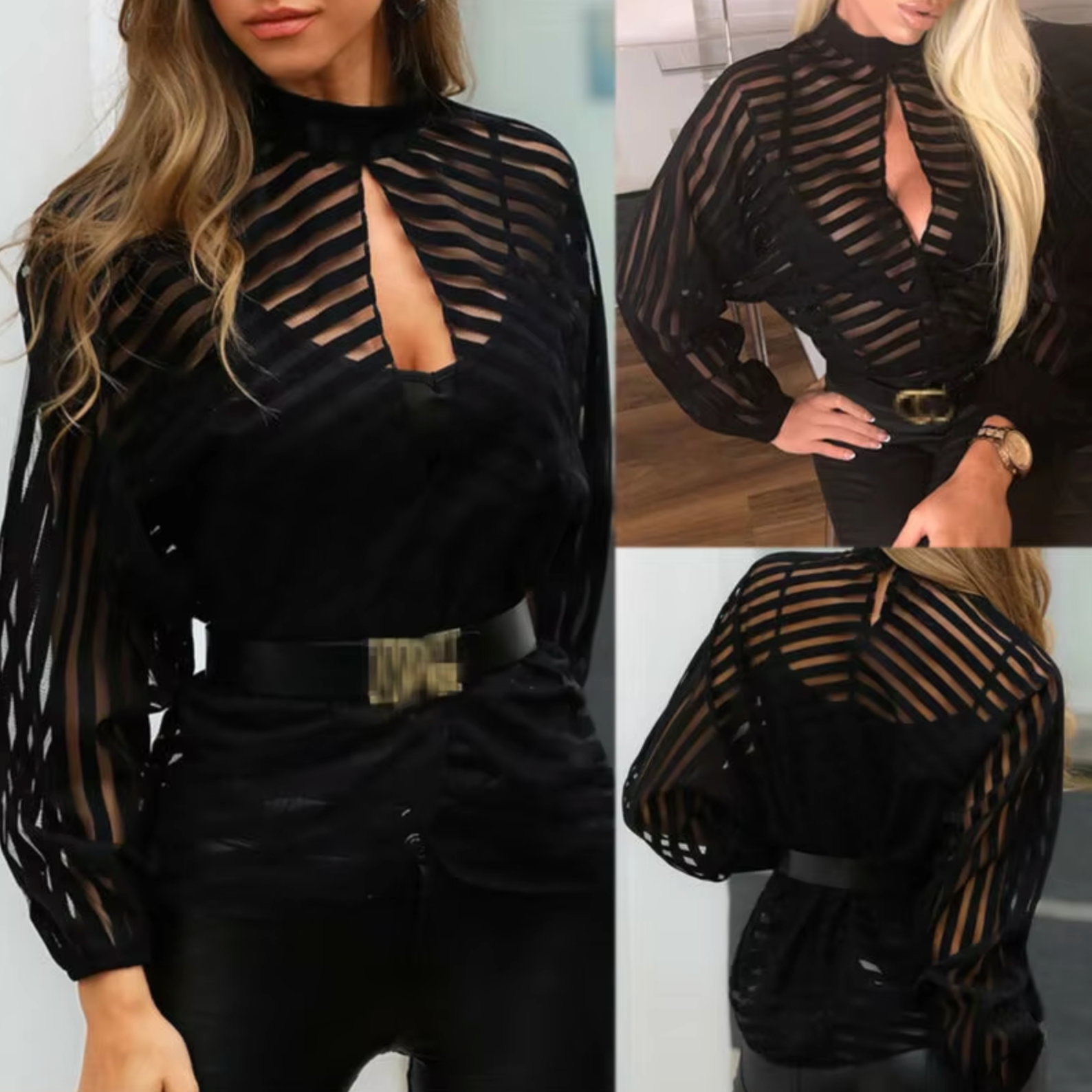 Classic Vintage Blouse with a Flattering Fit