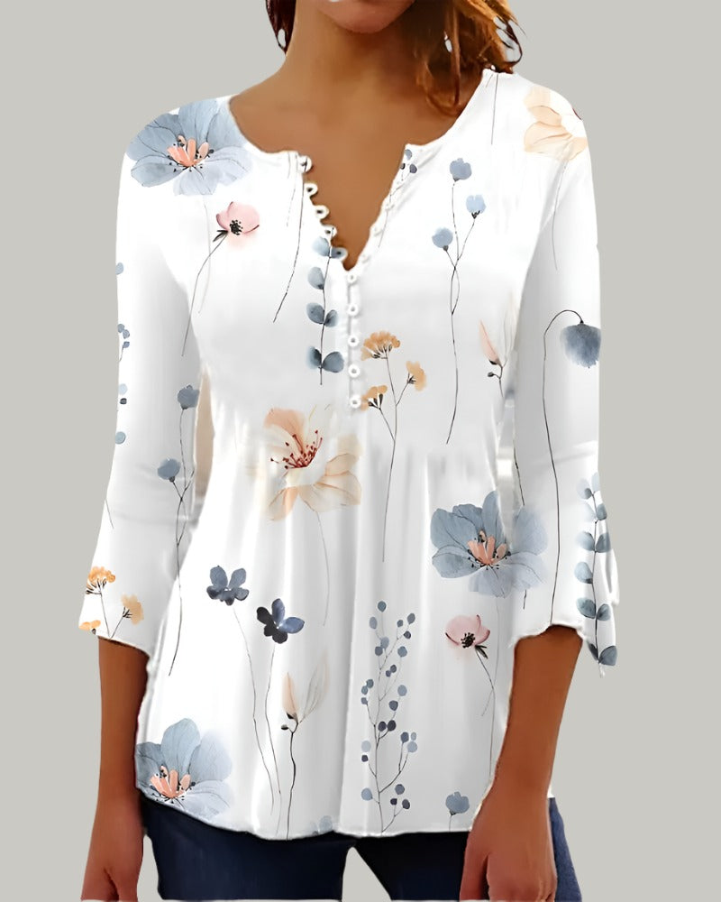 A Vintage Style Blouse with Delicate Timeless Details