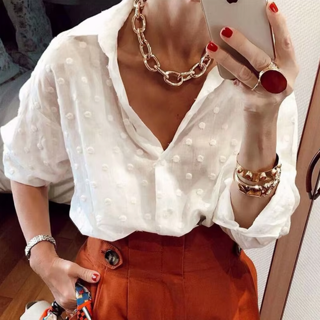 Polished Blouse with an Effortless Classic Look