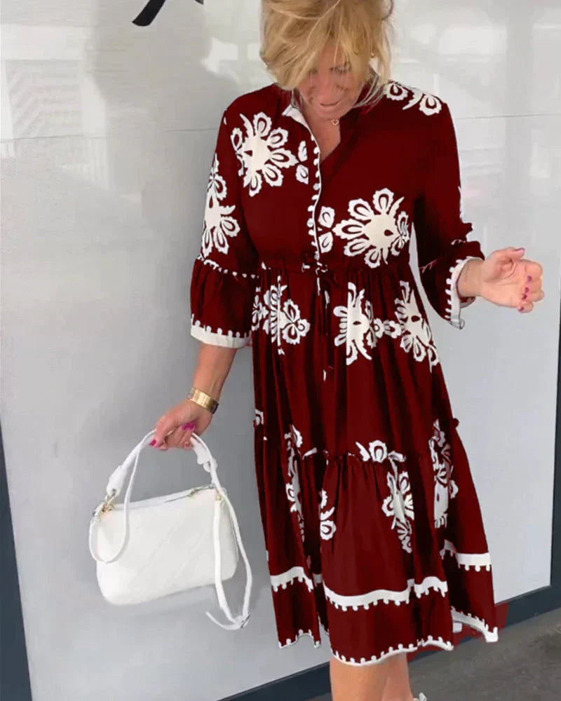 A Vintage Style Dress with Delicate Timeless Details