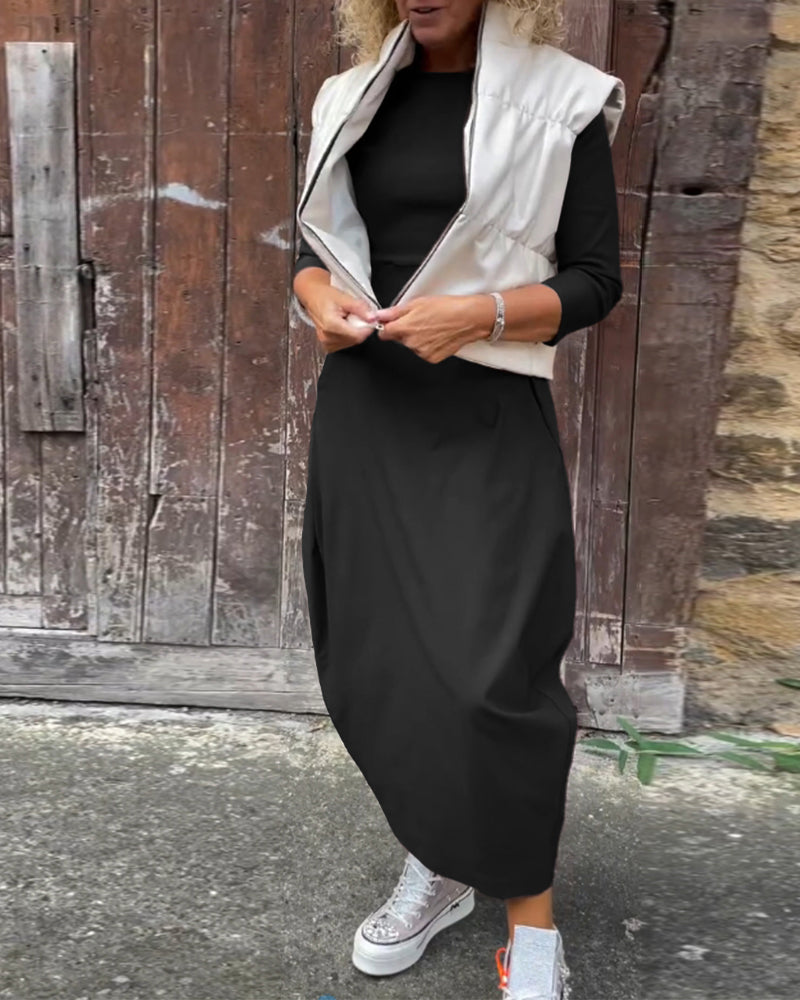 A Vintage Style Dress with Delicate Timeless Details