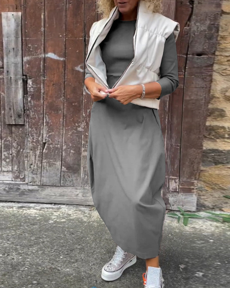 A Vintage Style Dress with Delicate Timeless Details