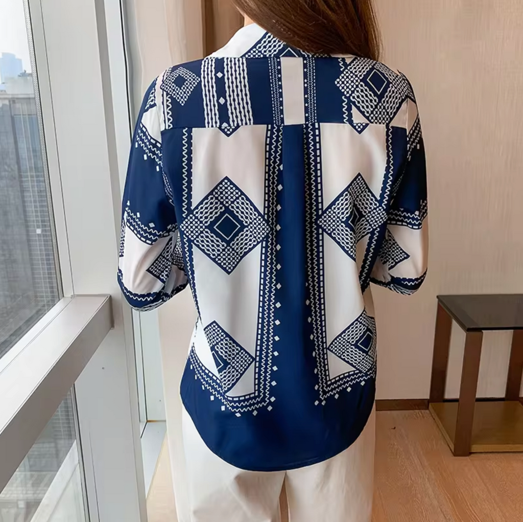 A Vintage Style Blouse with Delicate Timeless Details