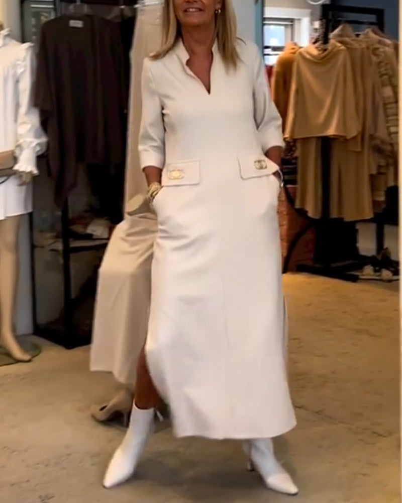 Polished Dress with an Effortless Classic Look