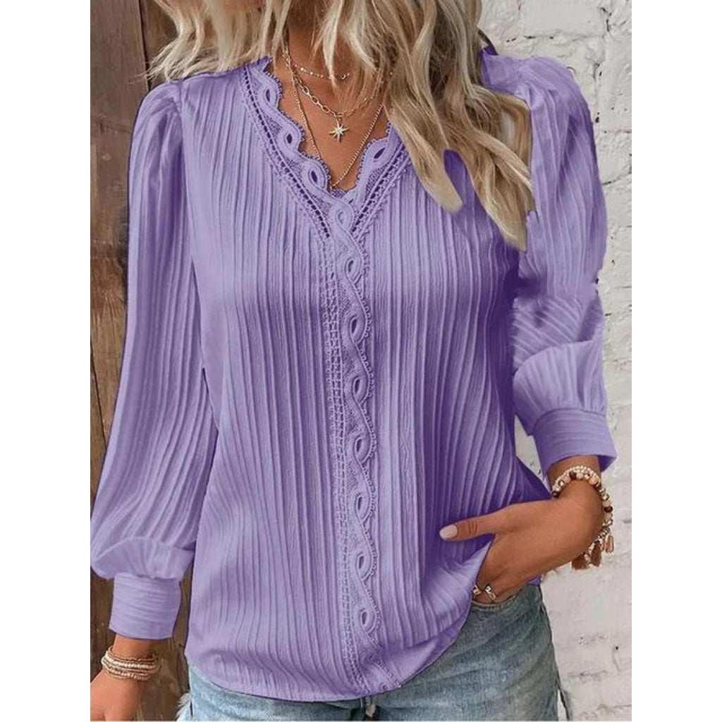 A Vintage Style Blouse with Delicate Timeless Details