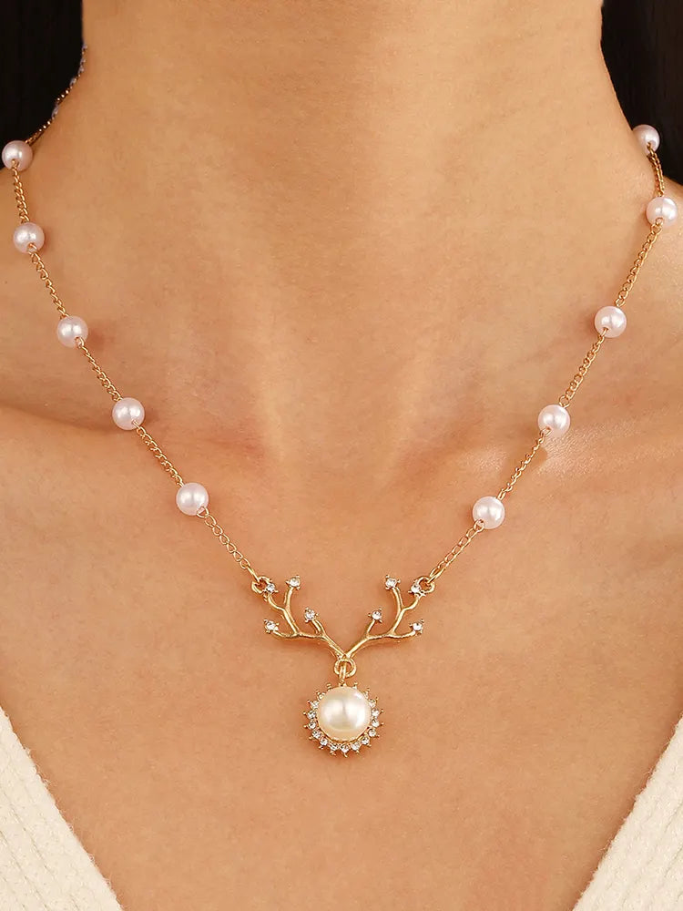 Delicate Artisan Pearl Necklace