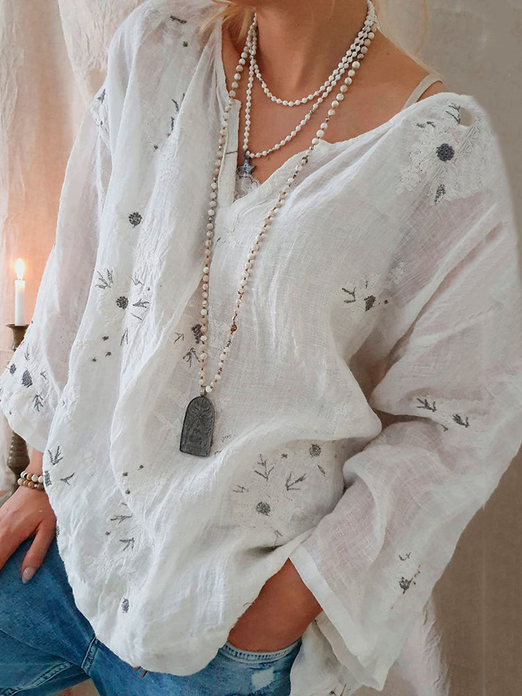Timeless Vintage Style Blouse