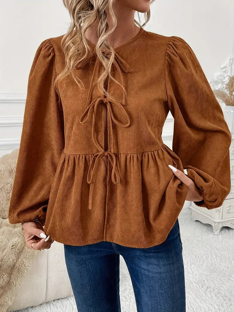 A Vintage Style Blouse with Delicate Timeless Details