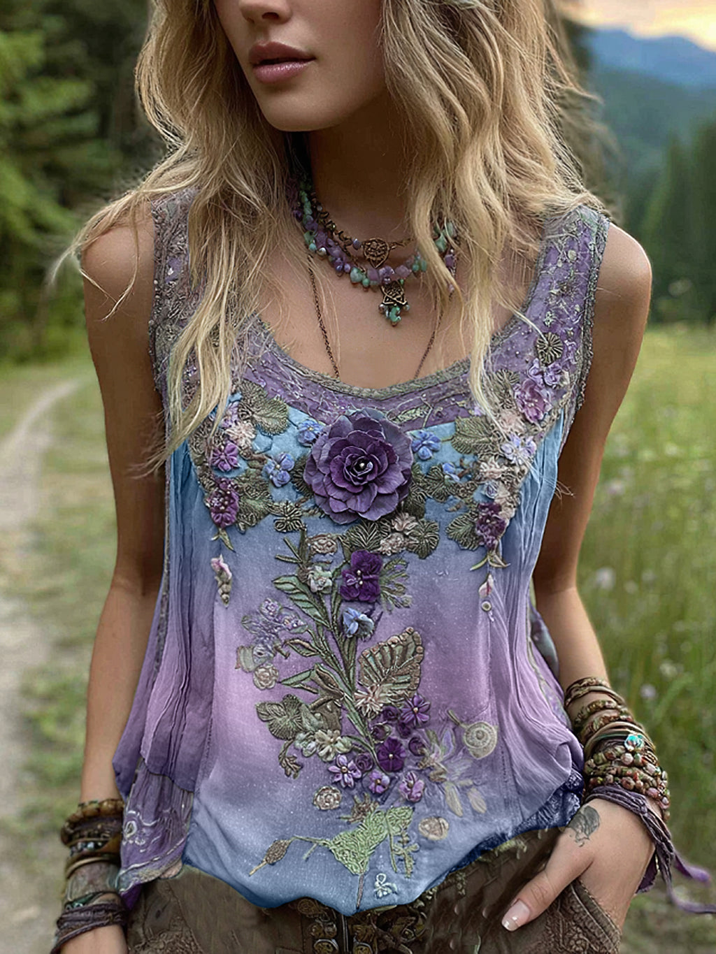 Blue purple