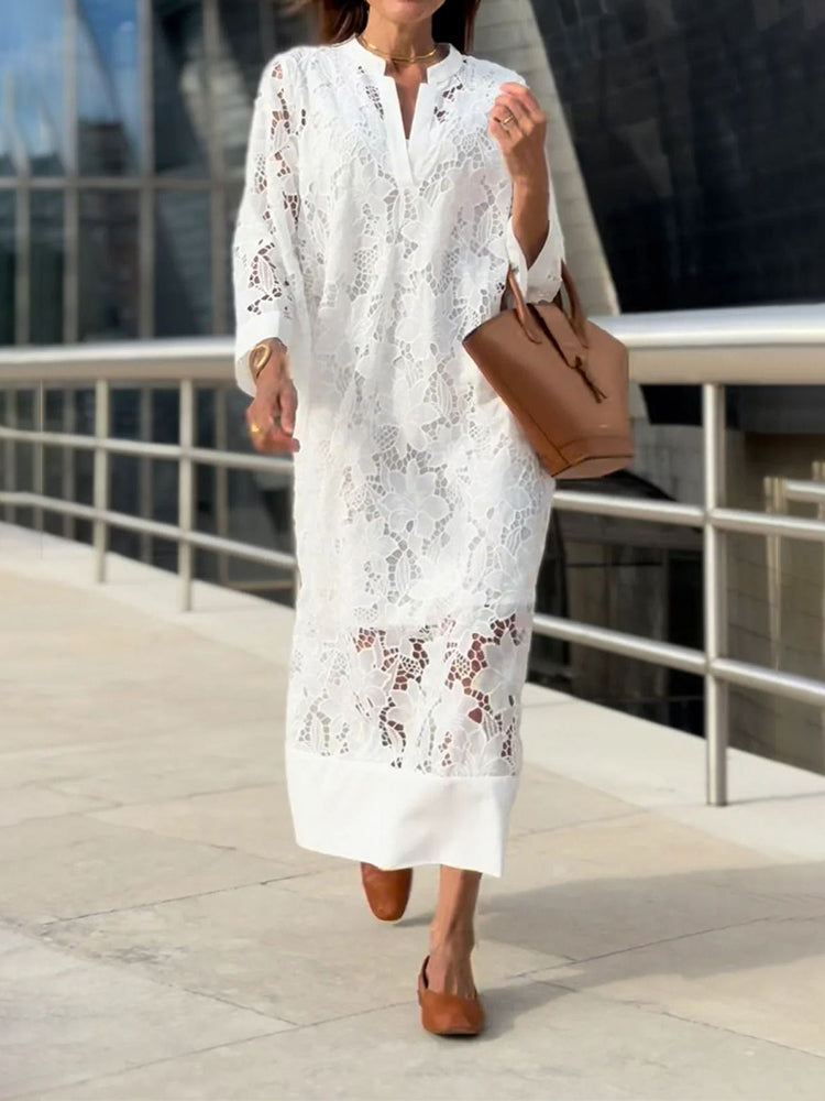 A Vintage Style Dress with Delicate Timeless Details