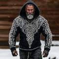 Celtic Mythology Totem Art Men's Hooded Sweater artswardrobe