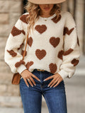 Dayana® | Chic heart sweater for women