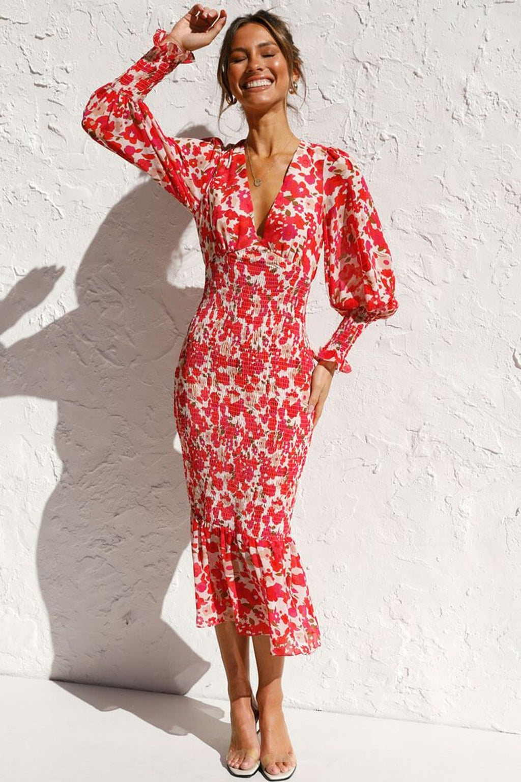 Classic Vintage Dress with a Flattering Fit
