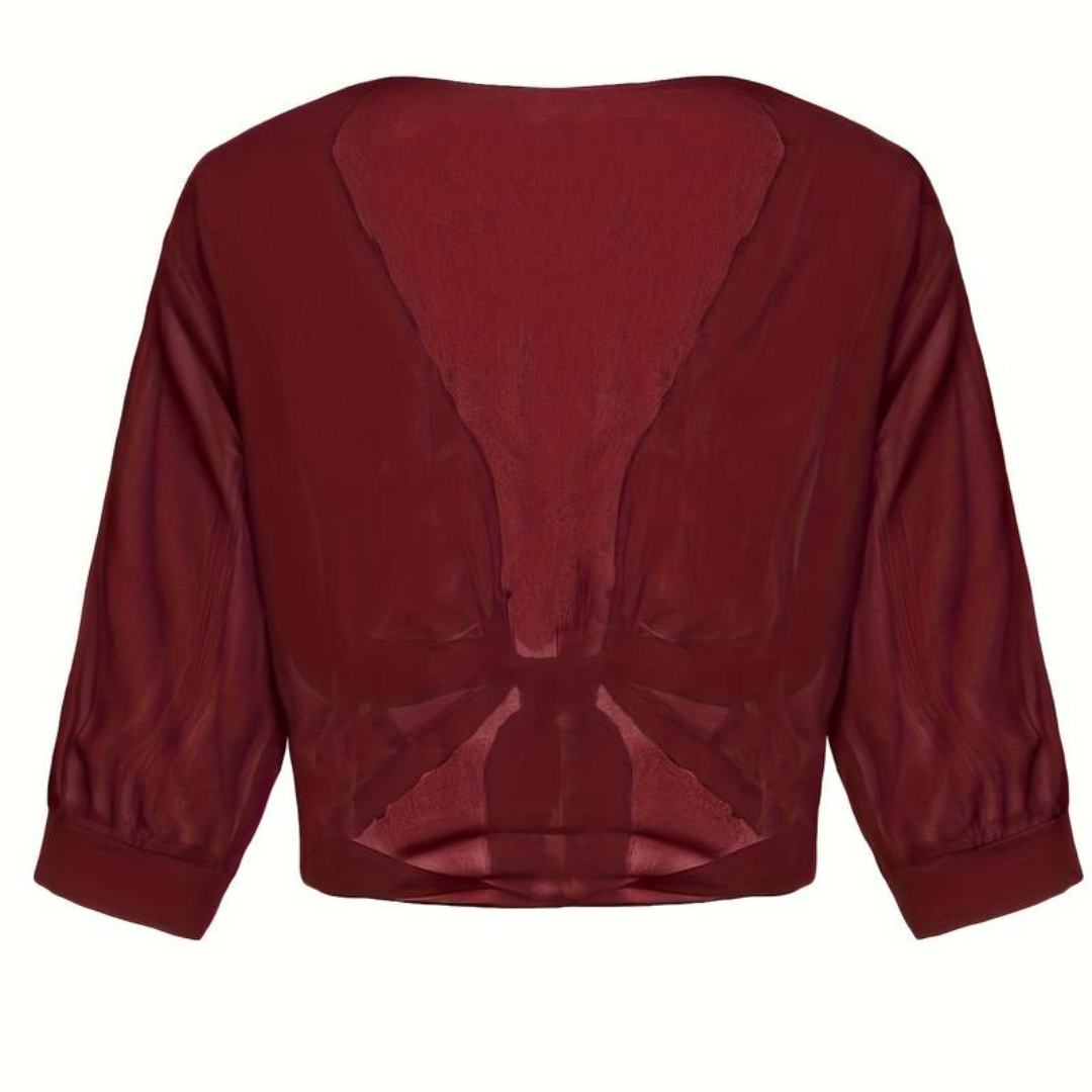 Beautifully Balanced Blouse with Timeless Character