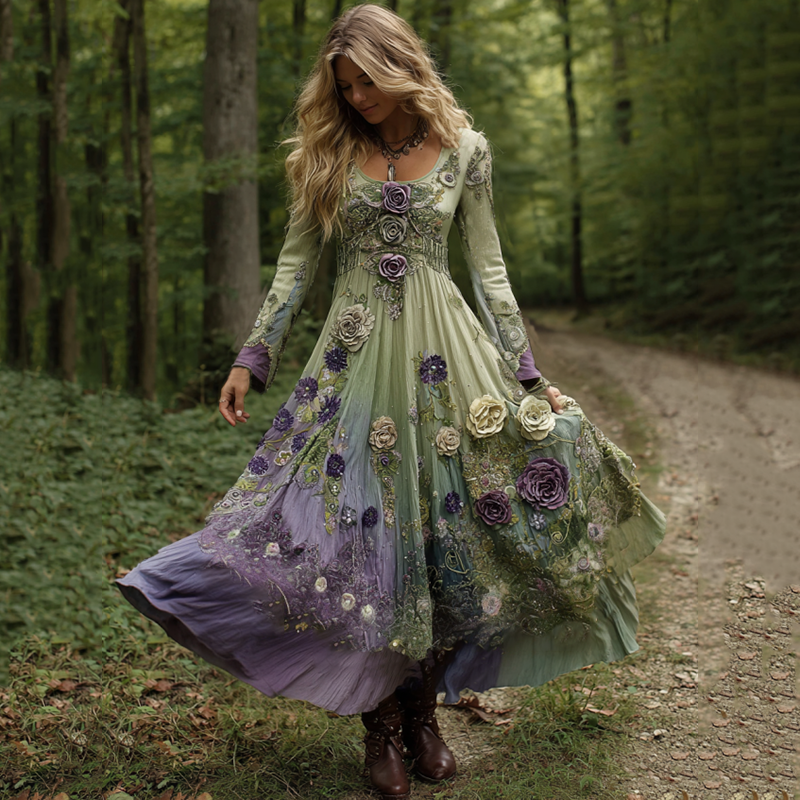 Purple green