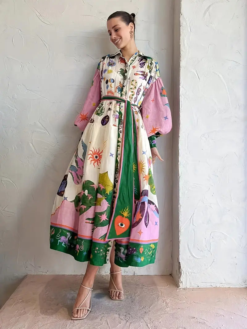 A Vintage Style Dress with Delicate Timeless Details